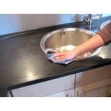 Lavette grattante double face microfibre