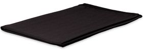 Torchon microfibre spécial verre top silk noir