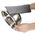 Gant de lavage inox gris